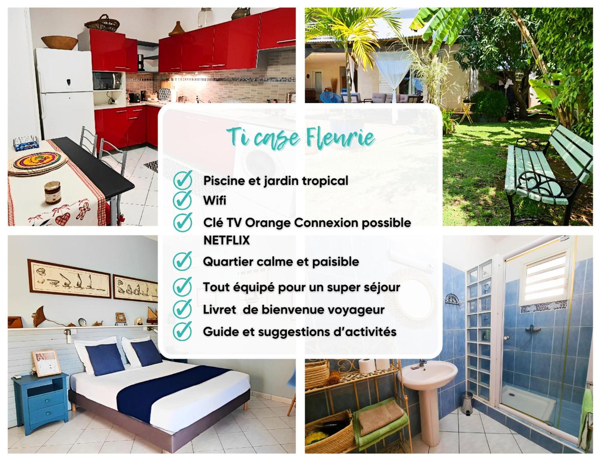 Ti Case Fleurie * Piscine * Jardin Tropical Saint-Leu Dış mekan fotoğraf